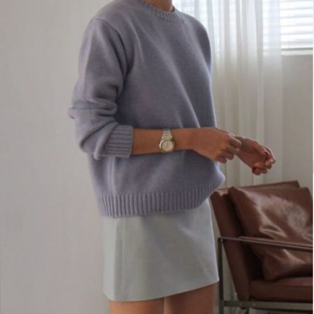 Elegant purple Women's sweater